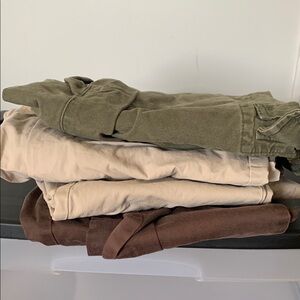 Four pairs of Old Navy Pants